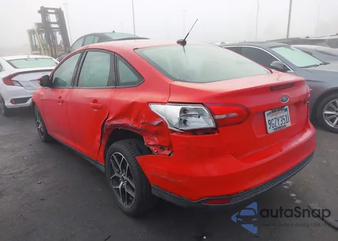 2017 Ford Focus Sel z USA, uszkodzony, nr VIN 1FADP3H20HL225376